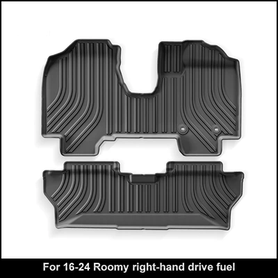 Suitable for 16-24 Toyota Roomy Right-Hand Drive Car Floor Mats, Full Tpe Floor Mats, Special Car Floor Mats, Cross-Border