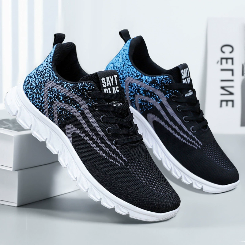 Спортивная обувь для мужчин, новые осенние кроссовки, дышащая модная повседневная обувь в корейском стиле, студенческая модная мужская обувь на шнуровке