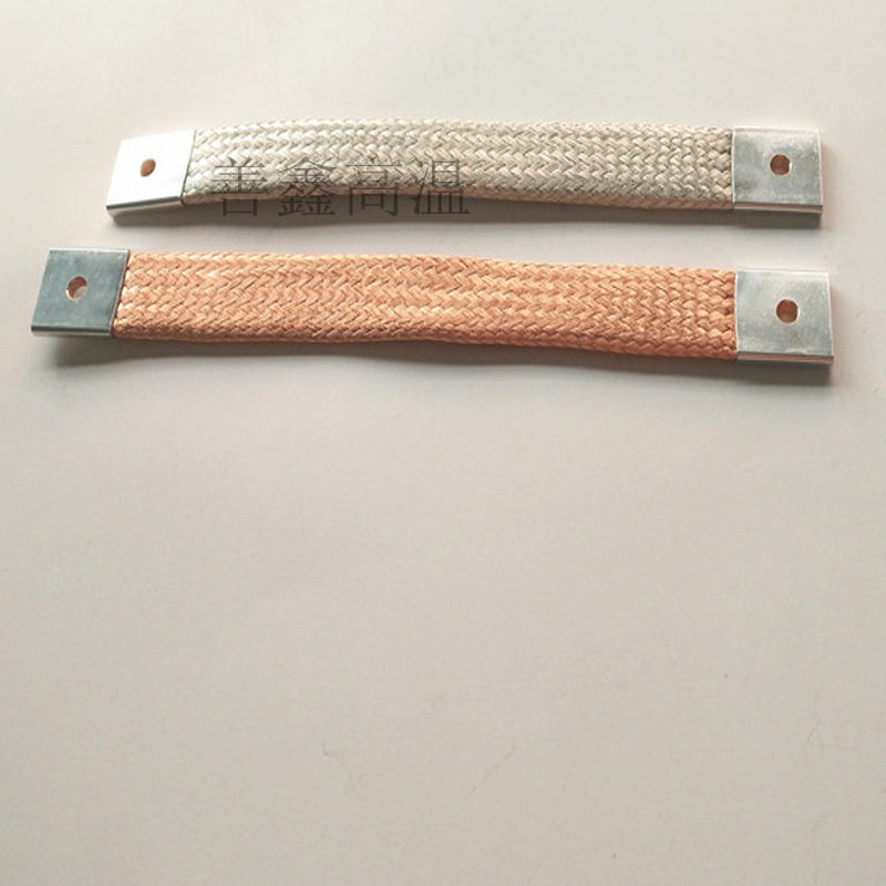 铜编织线软连接铜编织带裸铜接地线镀锡铜编织带接地线