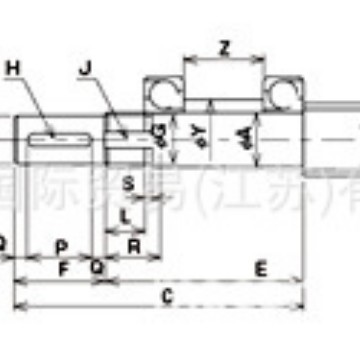 日本东洋丝杆TOYOSHAFT螺纹轴端D型上多川供应中 拍前请议价