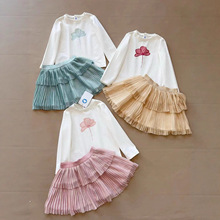 Mayoral kid set shirt and skirt,  02928 �����¿��ͯ���b