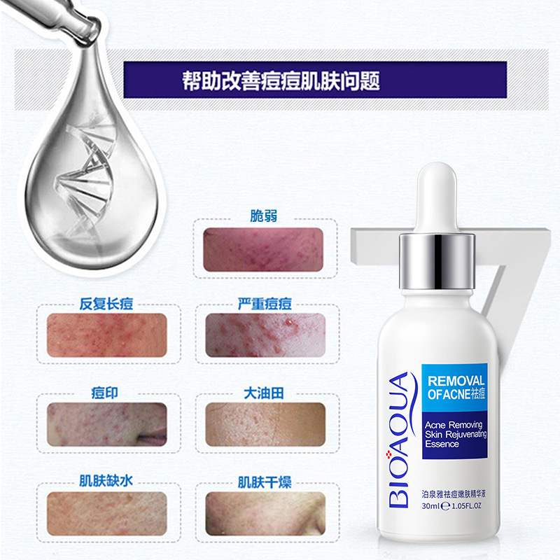 Sérum Facial Anti-Acné y Rejuvenecedor Hidratante y Suavizante para Cuidado Facial