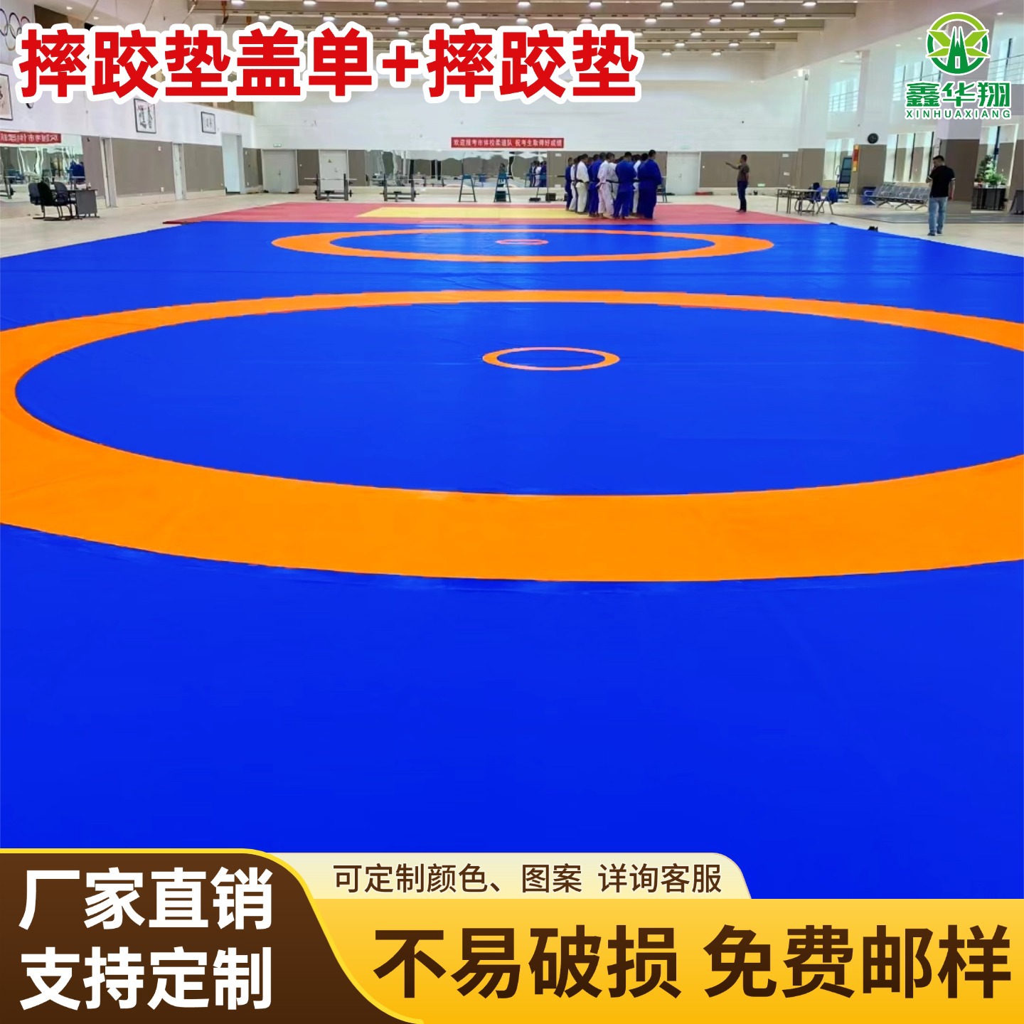 Cheerleading Mat Cover, Martial Arts Sanda Mat Cover, Non-Slip Cover, Single Judo Mat Wrestling Training Thickened Pvc Cover
