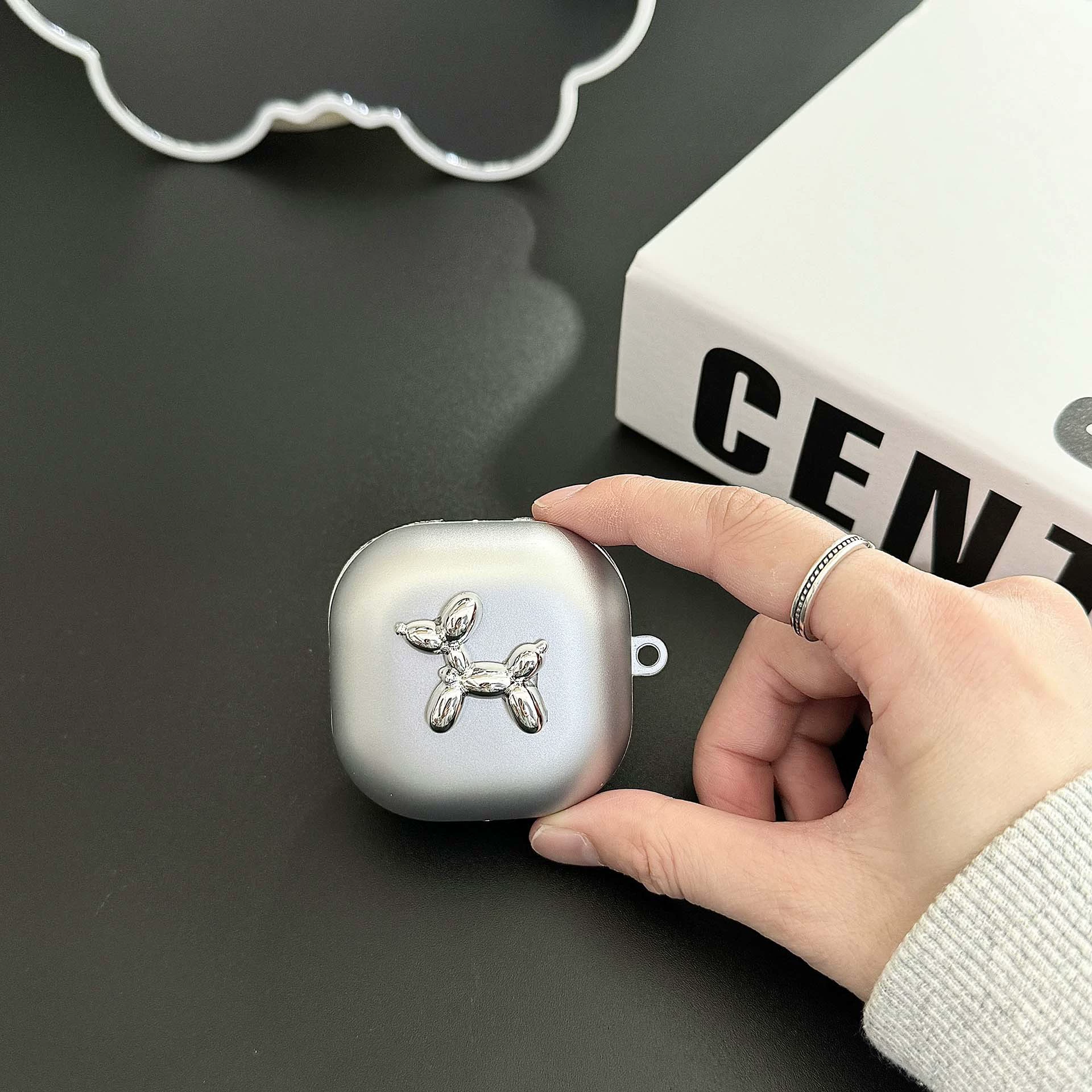 Защитный чехол наушников Samsung Galaxy Buds2 Pro с беспроводным Bluetooth-гарнитой, электрохромированная мультяшная щенок Buds2
