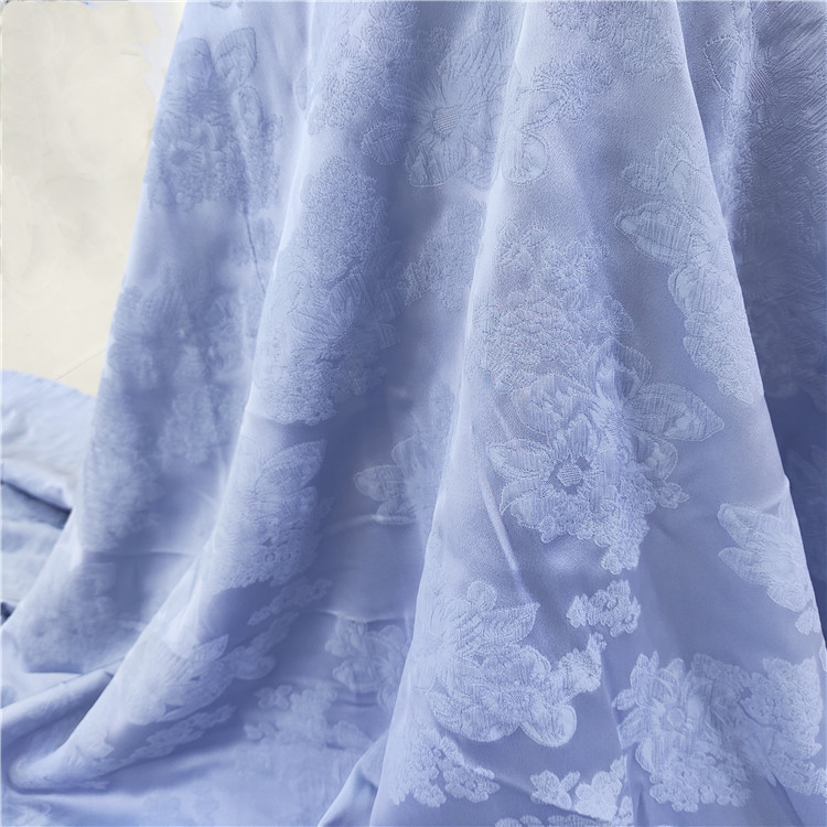 T229#冠乐绉微弹暗纹花  童装女装连衣裙改良旗袍手作发饰装饰布