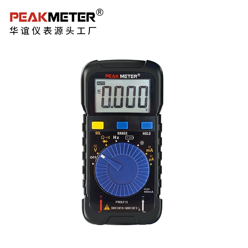 Huayi PM8215 портативный мини-детектор карманный цифровой мультиметр Высокая точность многоцелевой электрический осмотр
