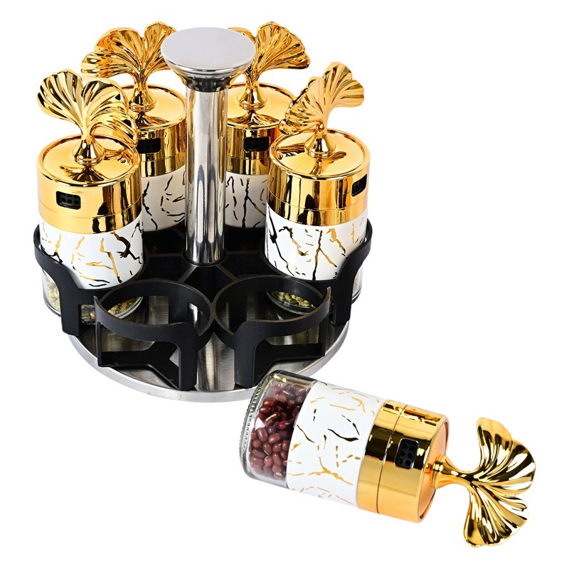 Amazon botella de condimento de cocina vidrio botella de pimienta botella de condimento con agujero giratorio tarro de condimento