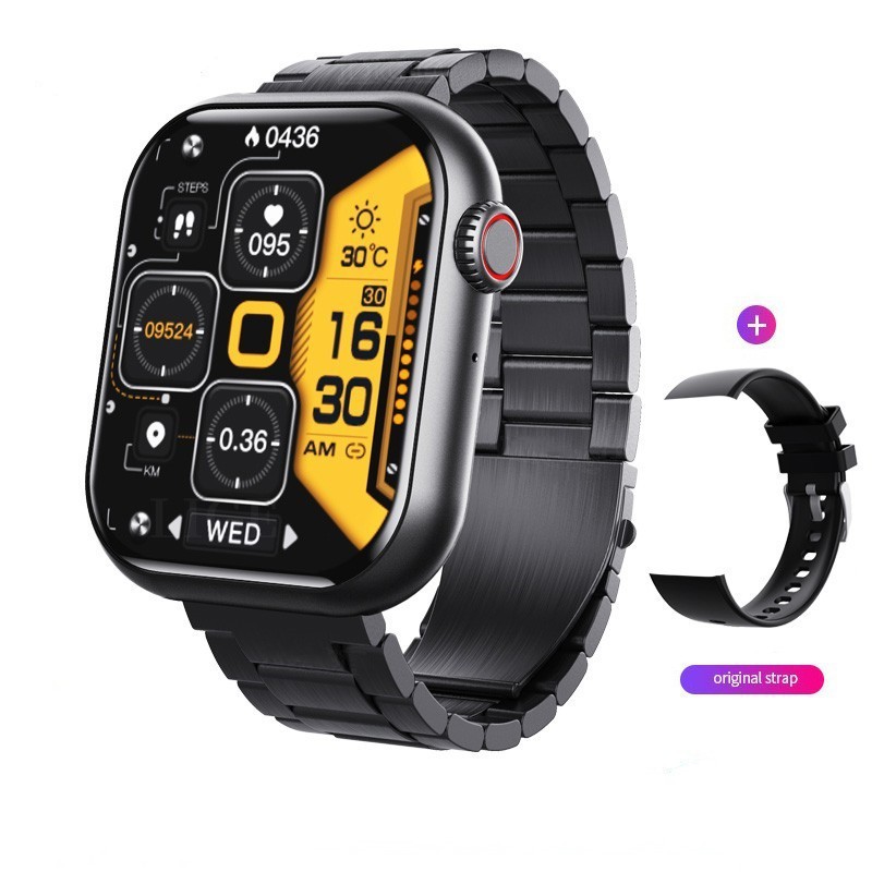 F57 smartwatch med bluetooth samtal och hälsomonitor_voghion.com