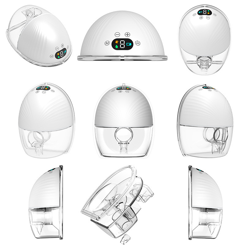 Transfronteriza portátil bomba de mama eléctrico automático mano libre bomba de mama Dispositivo de recogida de leche