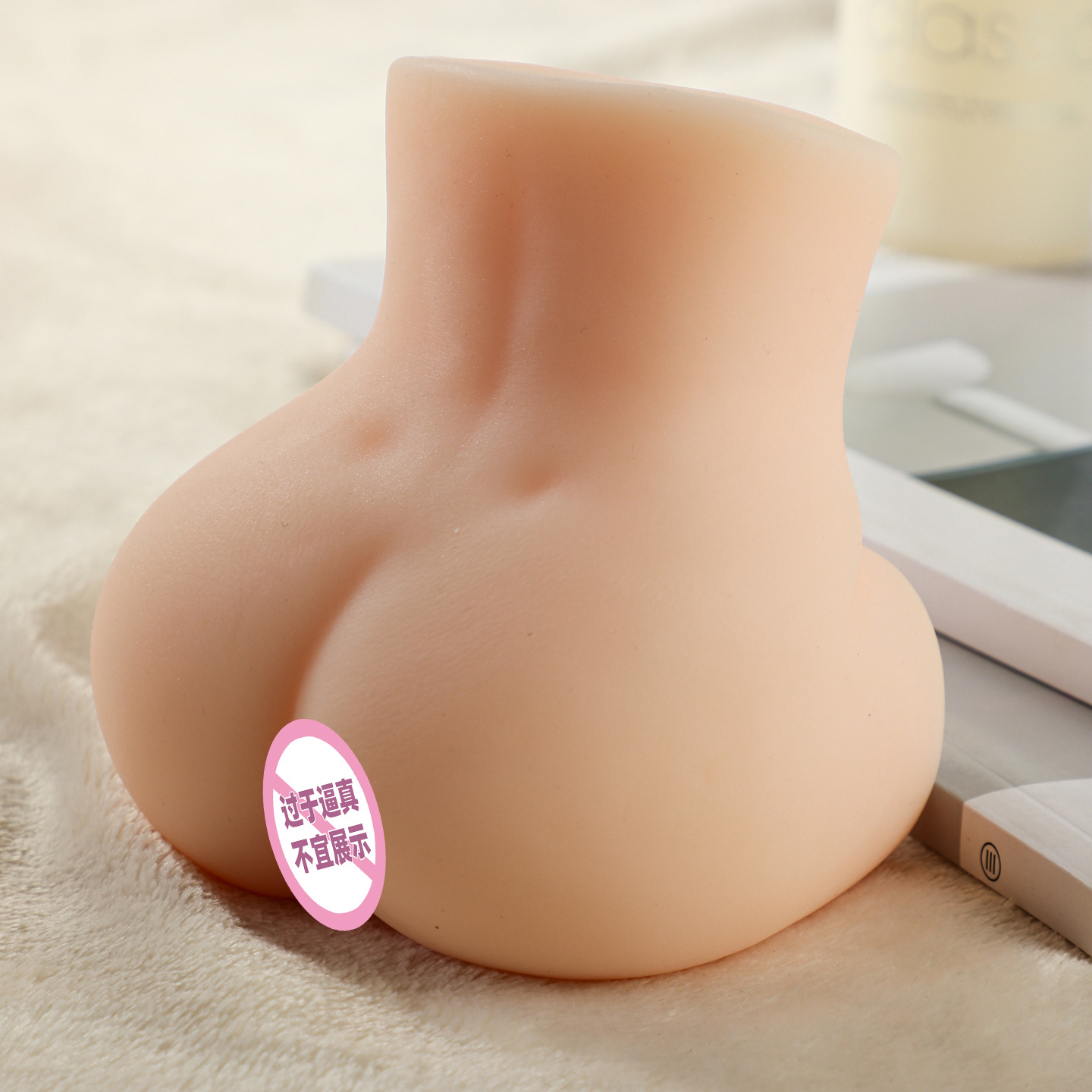 Pequeña y compacta belleza de la pelusa, cadera, molde invertido, trasero, artefacto masculino, taza de avión, artículos sexuales para adultos. image 3
