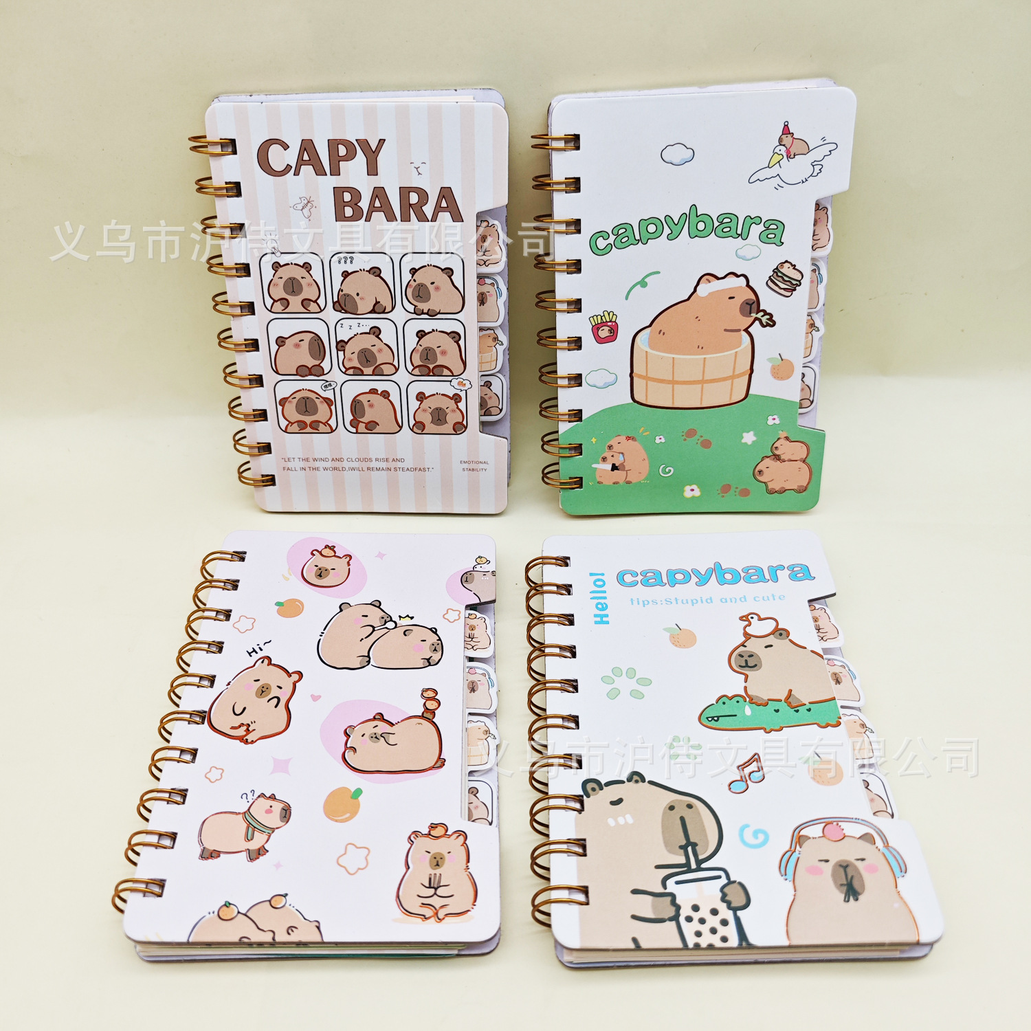Cuaderno de Espiral con Estampado Dorado 48K para Estudiantes y Oficina image 4