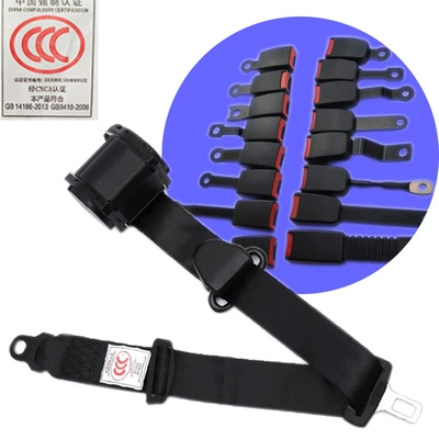 Car Three-Point Safety Belt Set | Car seat belt