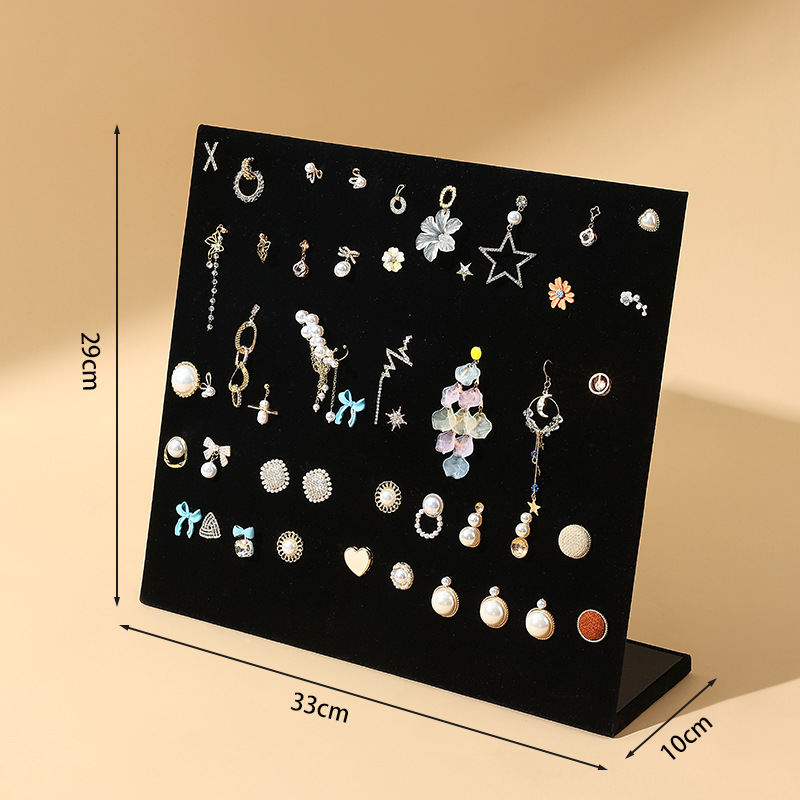 Pendientes de terciopelo al contado pendientes pendientes pendientes pendientes pendientes pendientes pendientes tablero de exhibición pulsera estante de almacenamiento de joyas creativas estantes de joyas puestos de transmisión en vivo