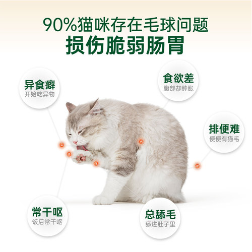 Red dog nutritional hair cream kitten vomits hair balls cat and dog nutritional cream hair beauty nourishing blood digestive cream enhances immunity