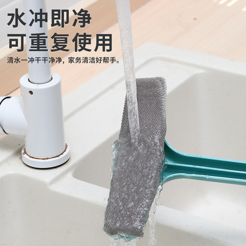 No need to remove and wash screen window cleaning artifact, glass cleaning window cleaning tool, household high-rise wiper, double-sided brush