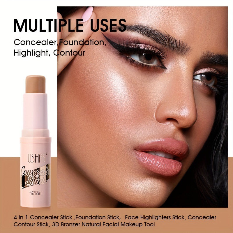 USHAS Cross-border Amazon 3D barra de reparación de alto brillo varilla de corrector luz brillante natural impermeable FS375