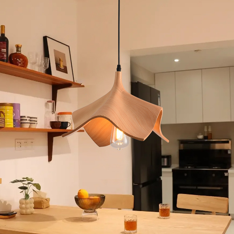 Nordic diseñador restaurante araña simple moderno bar lámpara de mesa retro estilo silencioso Zen cama y desayuno dormitorio lámpara