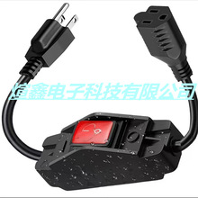����IP66 308��ˮ�_�P ��Ҏ����ĸ�� 14AWG 15A250V ������Դ��