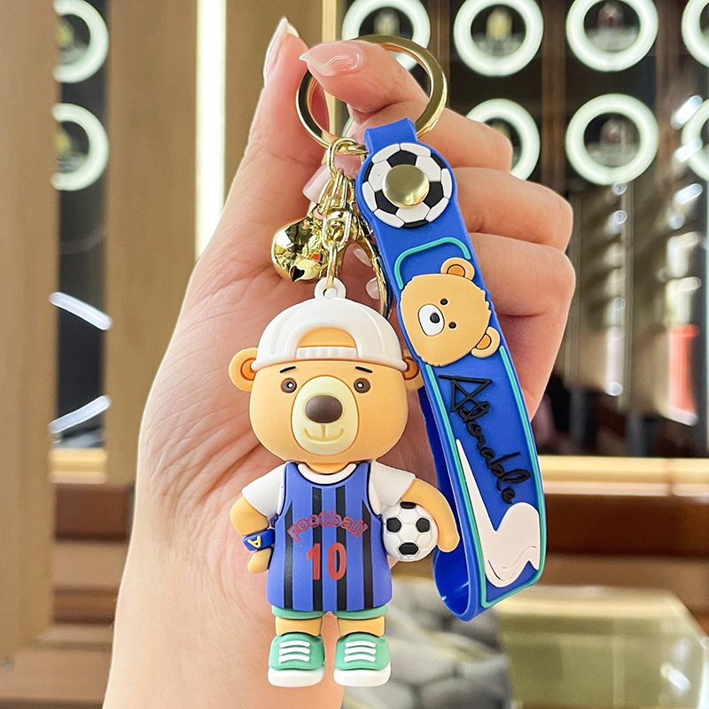 Llavero de dibujos animados de Sanrio con diseño de perro de orejas grandes, colgante, adorno de llavero de Kuromi, artículos pequeños, pequeño regalo