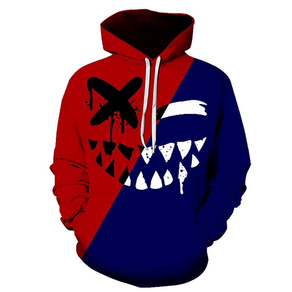 Sweat à capuche pour homme Boy 2022 European And American Foreign Trade Autumn New Hero Academia, imprimé numérique 3D_voghion.com