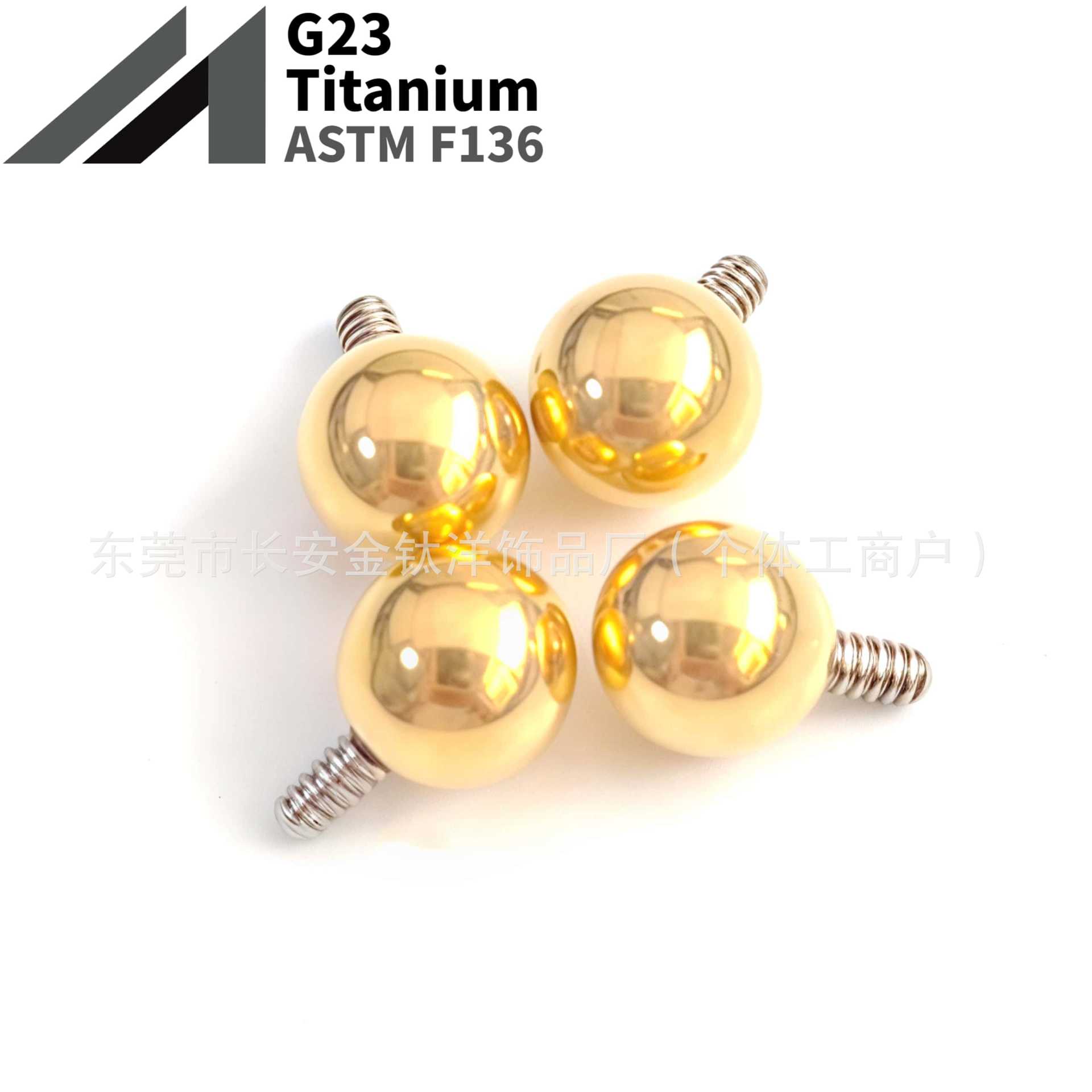 Pointed titanium steel lip stud product view