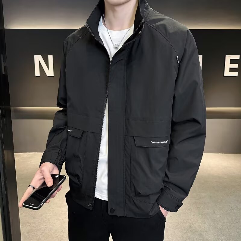 2026 春夏の新ファッションカジュアルジャケットアウトドアスポーツ防風防水多用途作業服ジャケット男性と女性のため|undefined
