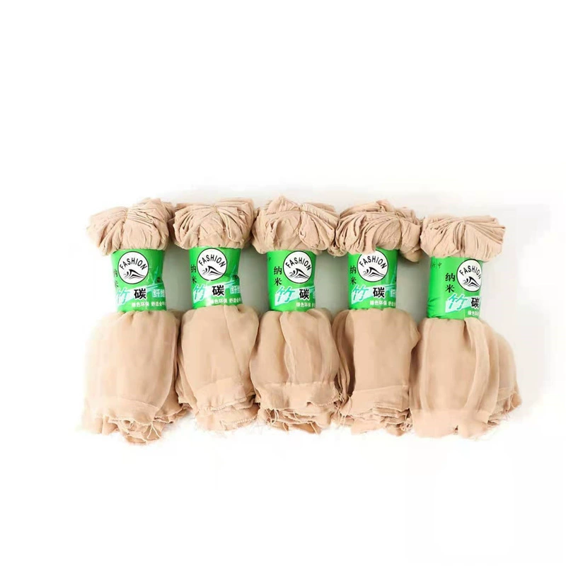 Zhuji Socks Industry Ladies Summer Short Stockings Anti-Hooking Wire Transparent Short Socks Core Wire Small Chili Stockings Source