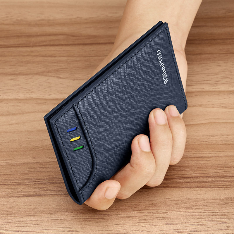 Ví card holder nam siêu mỏng Emperor Paul đựng danh thiếp thẻ tín dụng