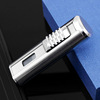 JOBON Zhongbang 587 Lighter Wind Windproof Three Rump Gun Personalized Blue Flame Inflatable Metal Cigar Lighter