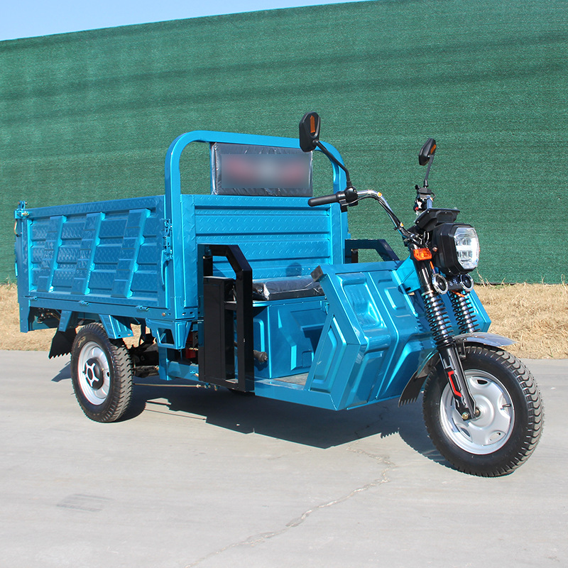 Triciclo eléctrico de carga de montaña de carga de montaña camión rey tres trampones agrícola doméstico camión de carga batería granja