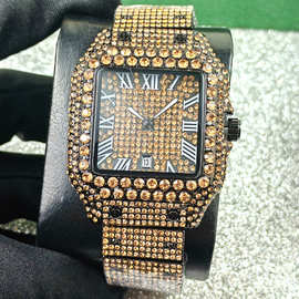 豪华全钻男士手表diamond watches  嘻哈手表 手表 hiphop watch