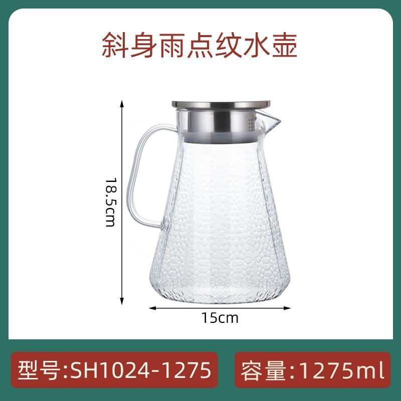 barraca de barbacoa martillo general resistente a alta temperatura a prueba de explosiones hervidor de agua fría de gran capacidad para el hogar engrosar y aumentar la tetera de flores
