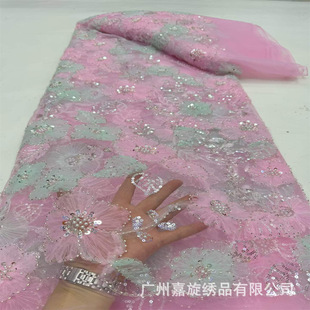 3D FLower Dress Lace���ɷ۾Gɫ�P����ͯ�b����ȹ�Y���鼆������