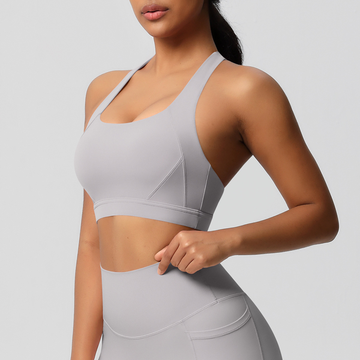 168g Weight Sleeveless Sleeve Length Nylon, Spandex Fabric Type Short Top Length Sports Vest Tops Type Fitness, Yoga, Running Occasion U Neck Neckline Solid Color Pattern Sport Style Style S, XL Size Sport Style Solid Color Nylon Spandex U Neck Active Tops Sports Vest 57