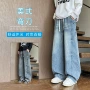 新款青少年美式男生牛仔裤