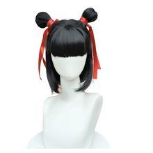 哪吒 cos假发 超萌可爱活动表演魔童降世古风双丸子头cosplay