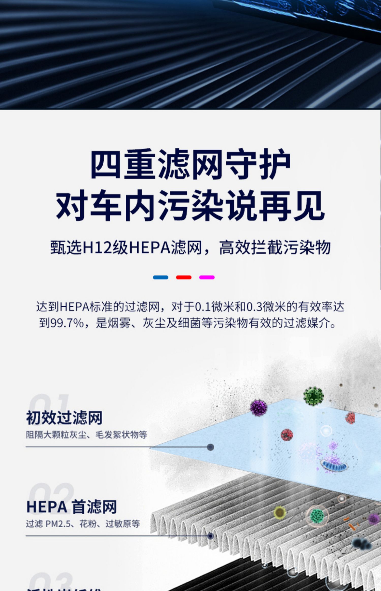 Solar car air purifier car new car odor elimination ozone in addition to formaldehyde sterilization aroma diffuser