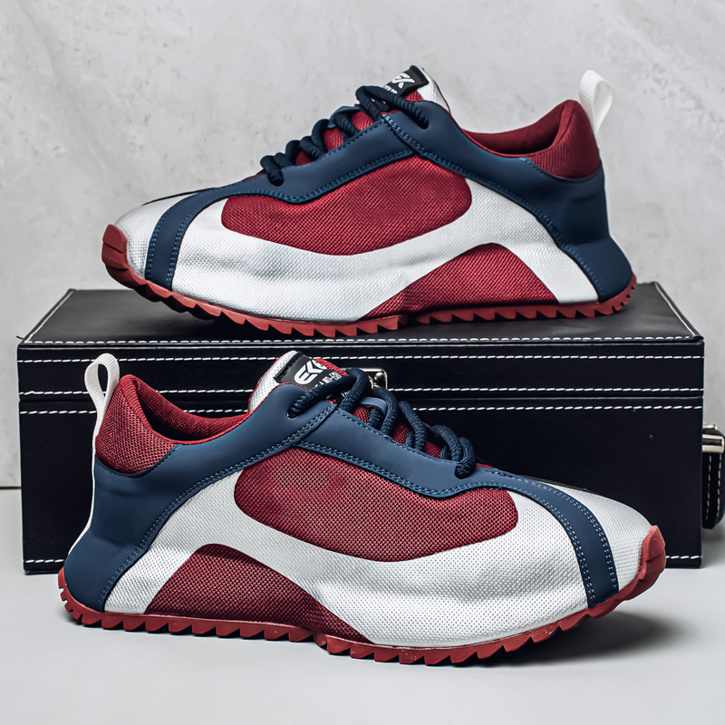 2025 primavera y verano nueva moda todo-fósforo zapatos casuales cómodos Douyin net rojo el mismo estilo Forrest Gump zapatos deportivos para hombres