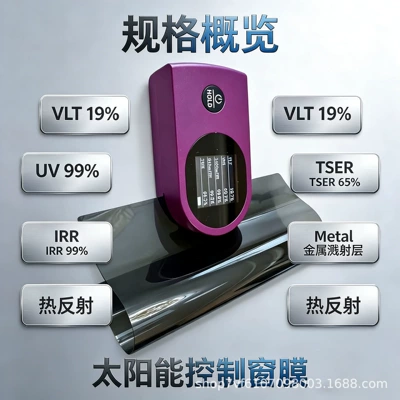 insulation film, IRR99%, Automotive Film - black-uhd-svs15100