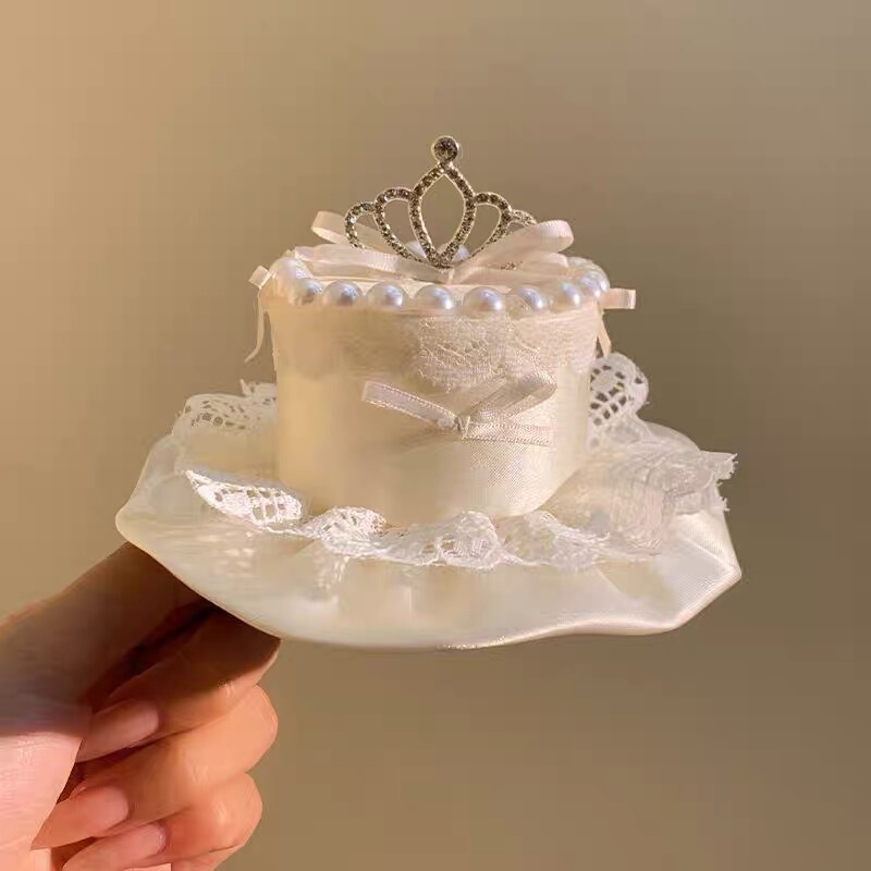 小女孩生日帽子皇冠发箍女童樱桃蛋糕头箍儿童公主风网红洋气头饰|undefined