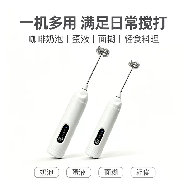 Manufacturer Wholesale Mixer, Household Automatic Frother, Handheld Electric Egg Beater, Coffee Milk Frother, Special Frothing Machine