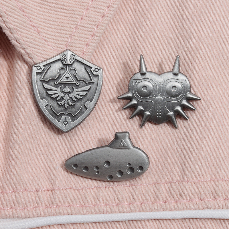 Cute Cartoon Alloy Plating Unisex Brooches display picture 7