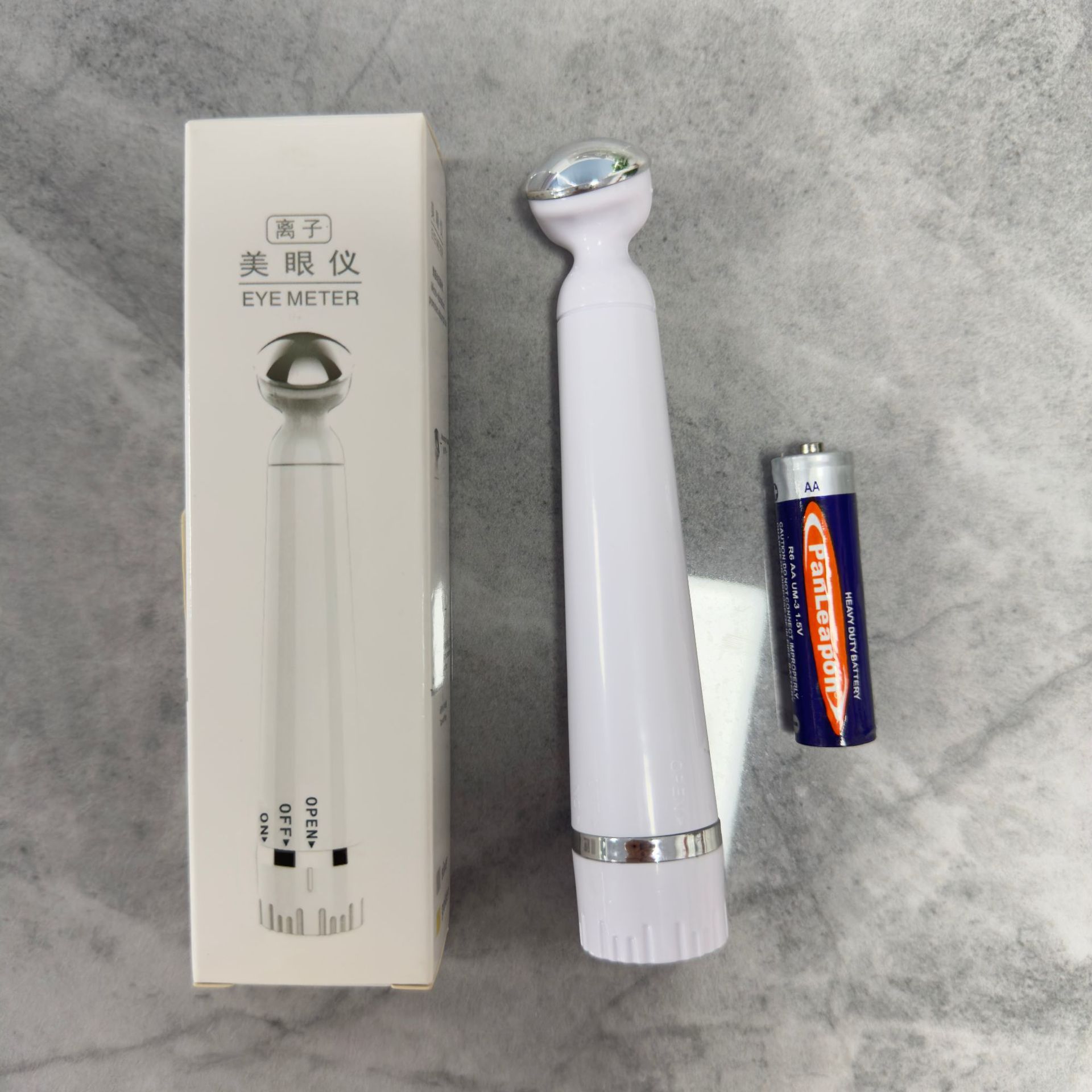 Dispositivo de belleza ocular superventas transfronterizo, masajeador de ojos, dispositivo de belleza para el hogar, aplicador de crema para ojos, lápiz de belleza, mini plancha. image 8