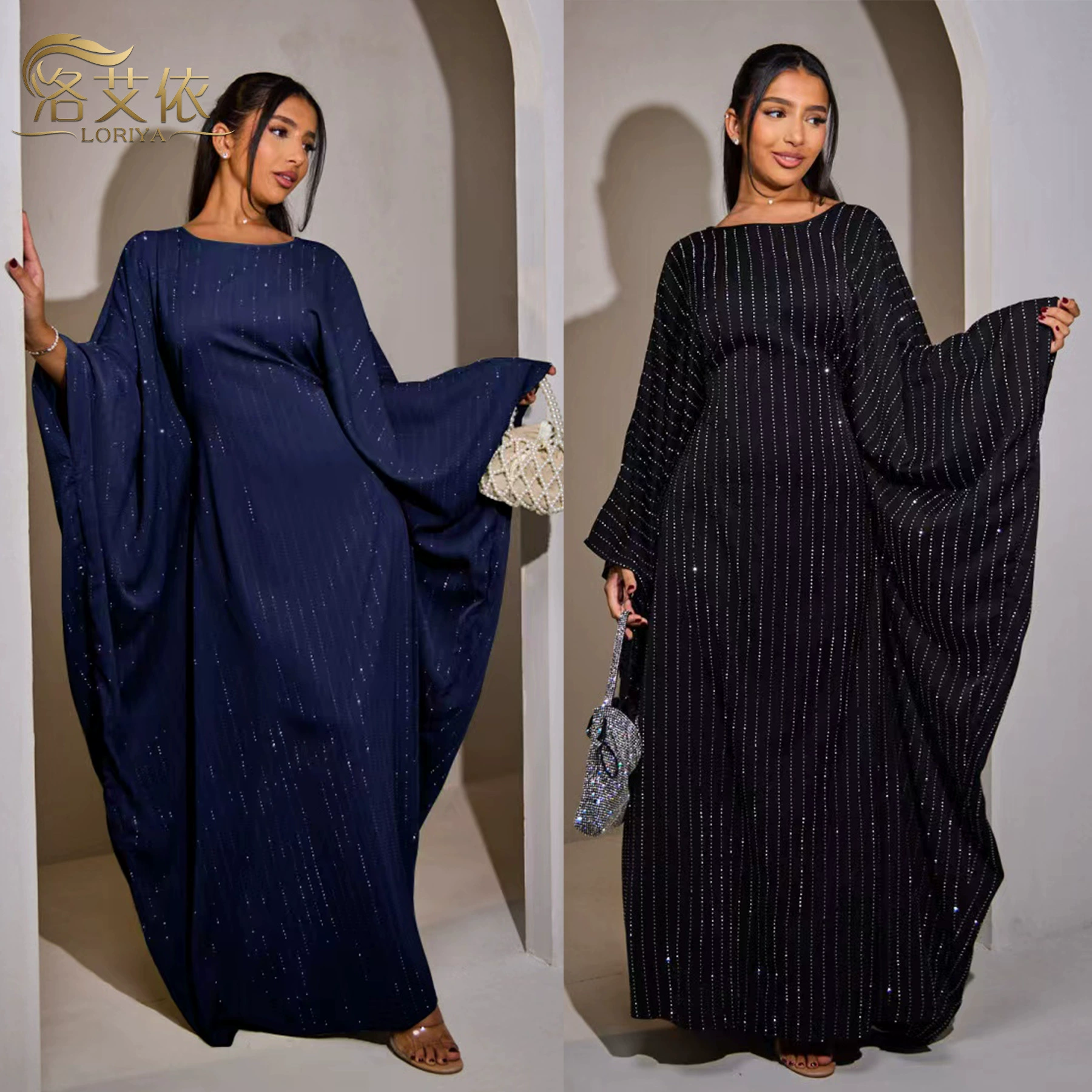 2025Loriya Новый Amazon Dubai Горячие Алмазные халаты Роскошный банкет юбка LR998