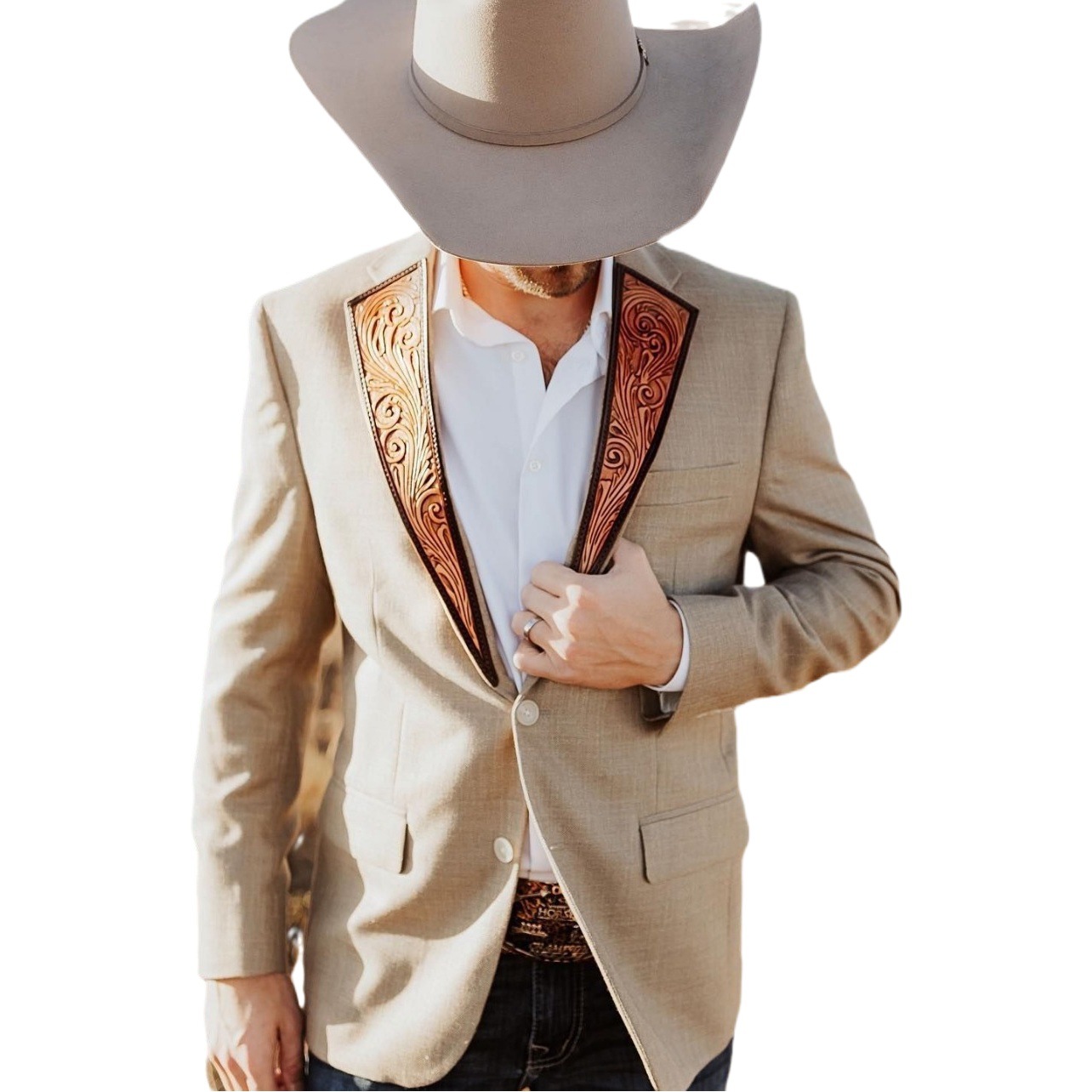 2023 European and American cross-border independent station men's slim casual suit