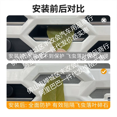 Net Front Grille Special — Automobile anti-insect net