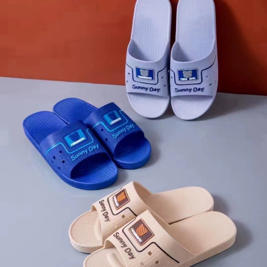 Новый Стиль Тапочки мужские уличные модные тапочки домашняя обувь Ванная комната Ванна толстое дно износостойкие Нескользящие мягкие нижние повседневные сандалии