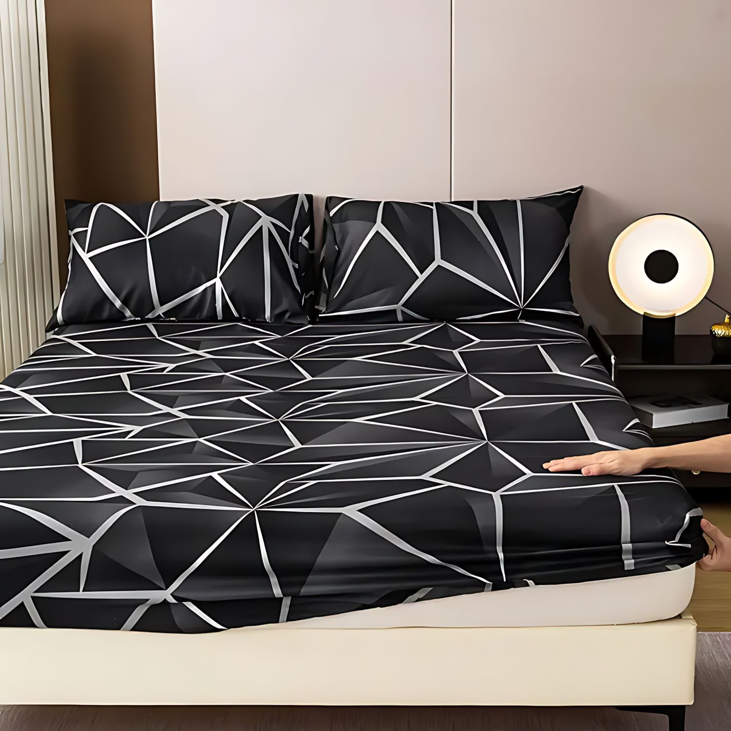TEMU / JIT Amazon textiles caseros transfronterizos estilo de juego suave y cómodo cama gazonas ropa de cama