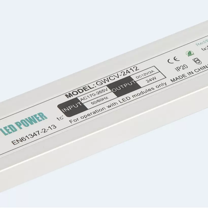 浴室柜超薄铝壳14mm厚度电源24W