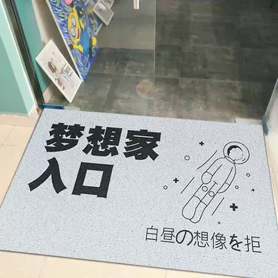 Car Carpet | Store Door Carpet Stain-Resistant - 13-dreamer-50x-80cm